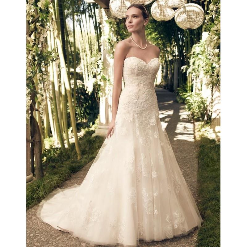 My Stuff, Casablanca Bridal 2168 Strapless Lace A-Line Wedding Dress - Crazy Sale Bridal Dresses|Spe