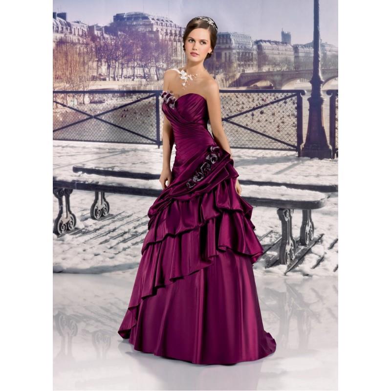wedding, Miss Paris, 133-17 violet - Superbes robes de mariée pas cher | Robes En solde | Divers Rob