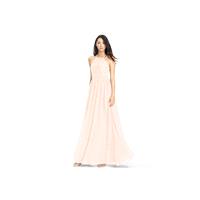 Pearl_pink Azazie Kailyn - Halter Chiffon Strap Detail Floor Length Dress - Charming Bridesmaids Sto