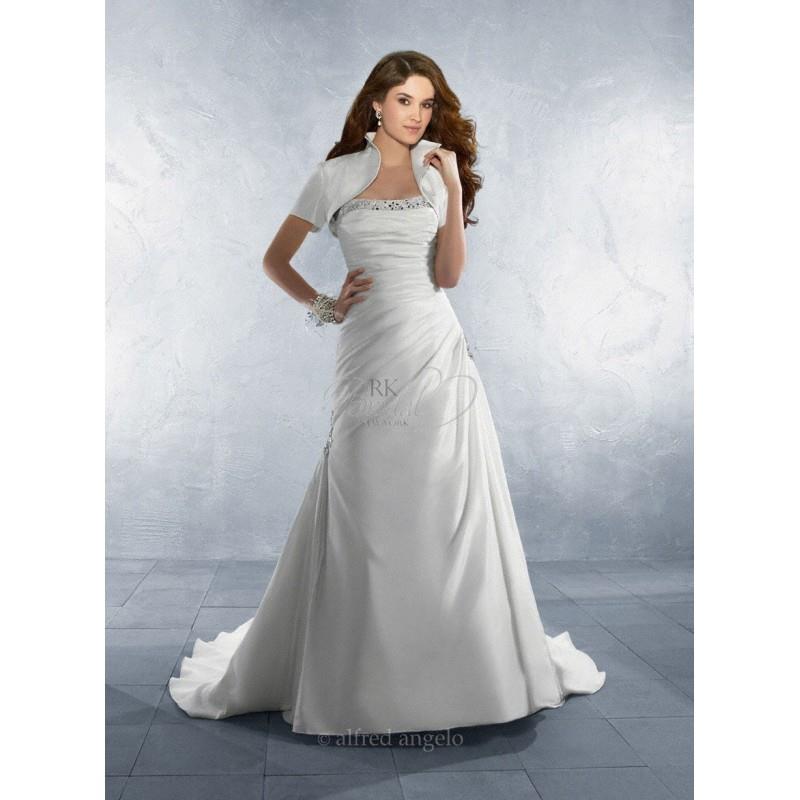 My Stuff, Alfred Angelo Bridal - Style 2180 Zipper Back No Jacket - Elegant Wedding Dresses|Charming