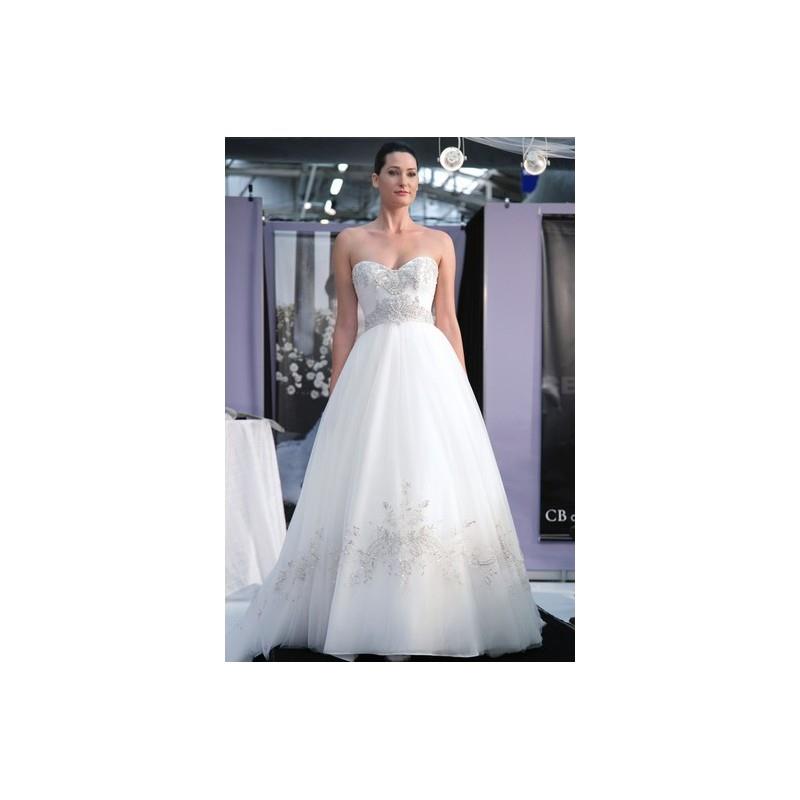 My Stuff, Casablanca FW12 Dress 9 - Casablanca Bridal Full Length A-Line Fall 2012 White Sweetheart