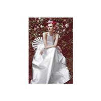 Honor for Stone Fox Bride Fall 2015 Dress 4 - Fall 2015 A-Line Full Length High-Neck White Honor for