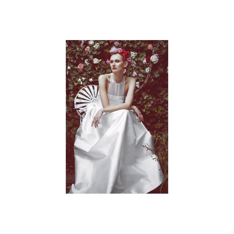 My Stuff, Honor for Stone Fox Bride Fall 2015 Dress 4 - Fall 2015 A-Line Full Length High-Neck White