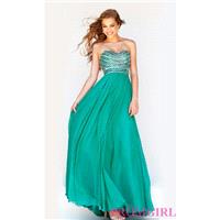 Strapless Beaded Gown by Sherri Hill 8546 - Brand Prom Dresses|Beaded Evening Dresses|Unique Dresses