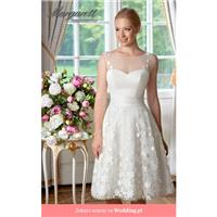 Margarett - Alfa Amore Knee Length Boat A-line Sleeveless No - Formal Bridesmaid Dresses 2018|Pretty