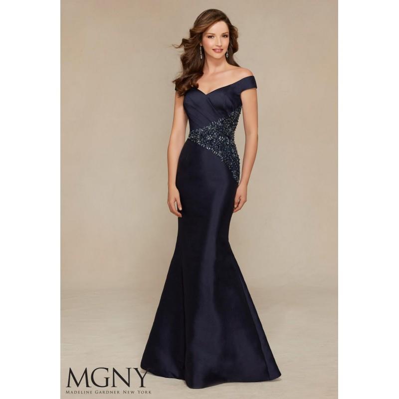 My Stuff, Navy MGNY Madeline Gardner New York 71307 - Brand Wedding Store Online