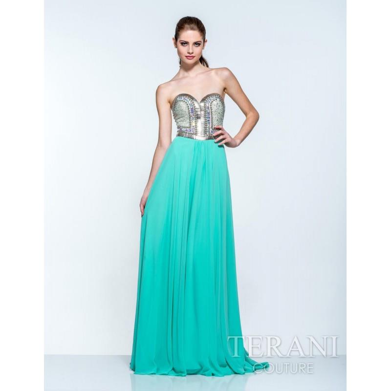 My Stuff, Terani Prom 151P0466 - Branded Bridal Gowns|Designer Wedding Dresses|Little Flower Dresses