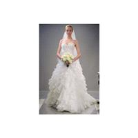 Theia FW13 Dress 4 - Theia Full Length Ivory Ball Gown Fall 2013 Sweetheart - Rolierosie One Wedding