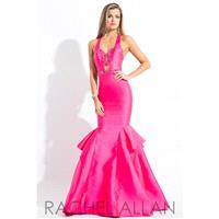 Rachel Allan Princess 2092 Dress - Prom Long Rachel Allan Halter, Sweetheart Trumpet Skirt Dress - 2