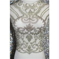 Wedding gown embroidery - Hand-made Beautiful Dresses|Unique Design Clothing