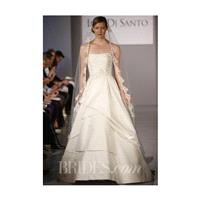 Ines Di Santo - Spring 2014 - Musette Strapless A-Line Wedding Gown with Pleated Skirt and Bodice -