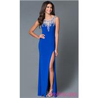 Floor Length Sleeveless Temptation Prom Dress 4011 - Brand Prom Dresses|Beaded Evening Dresses|Uniqu