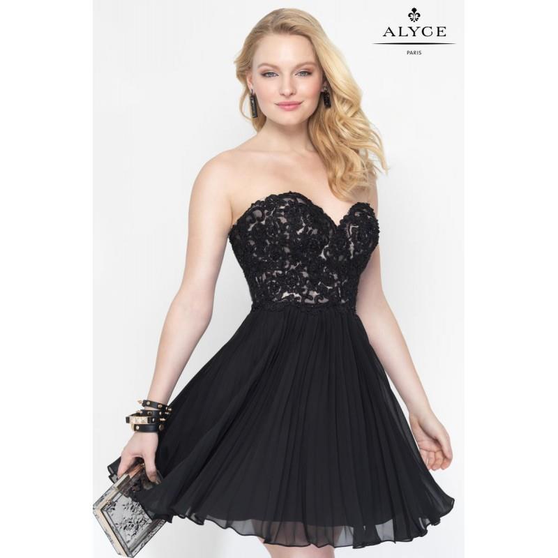 My Stuff, Alyce Paris Homecoming 3683 - Branded Bridal Gowns|Designer Wedding Dresses|Little Flower