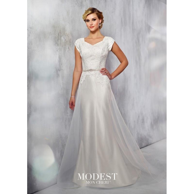 My Stuff, Modest Bridal by Mon Cheri TR21713 - 2018 New Wedding Dresses