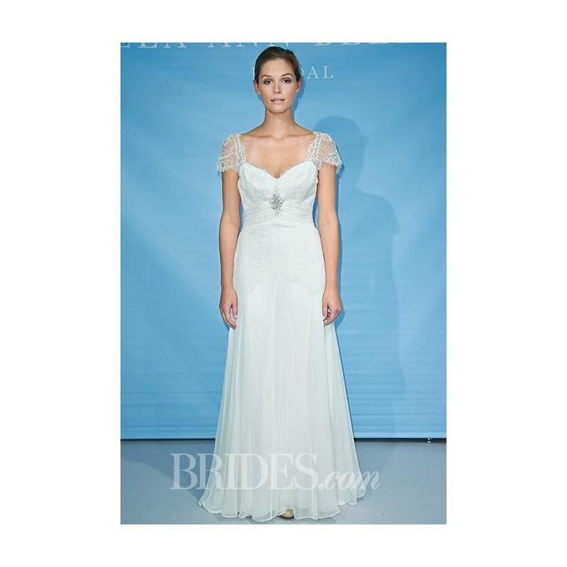 My Stuff, Lea-Ann Belter - Fall 2014 - Edith Silk and Lace A-Line Wedding Dress with a Sweetheart Ne