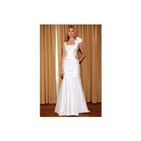 Siri FW12 Dress 1 - Fit and Flare Full Length Siri White Sleeveless Fall 2012 - Rolierosie One Weddi