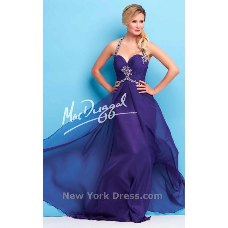My Stuff, Mac Duggal 65113L - Charming Wedding Party Dresses|Unique Celebrity Dresses|Gowns for Brid