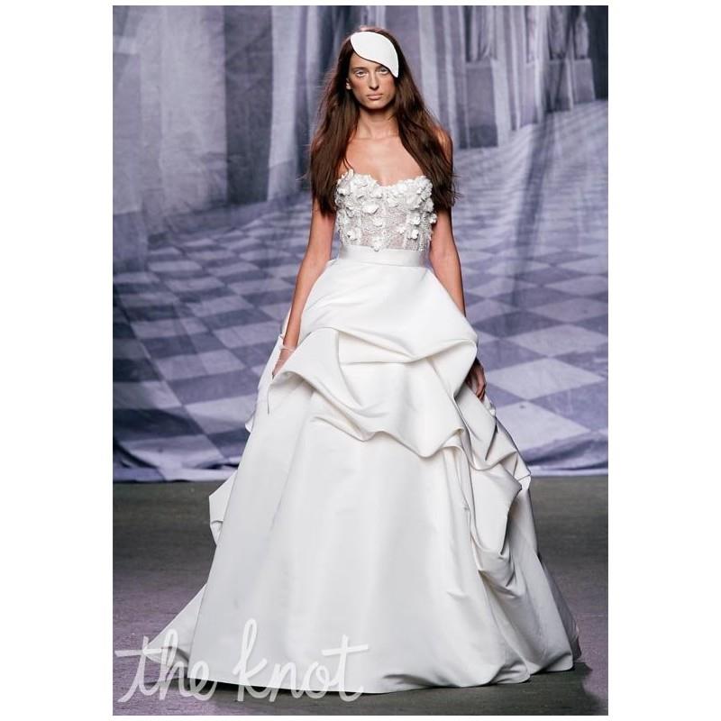 My Stuff, Monique Lhuillier Meringue - Ball Gown Strapless Floor Sweep Beading - Formal Bridesmaid D