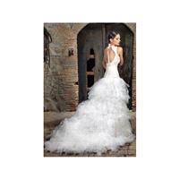 Vestido de novia de Jordi Dalmau Modelo Zaneta_4 - 2014 Princesa Pico Vestido - Tienda nupcial con e