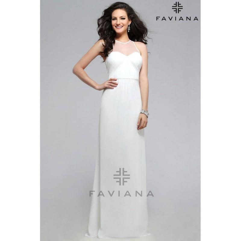 My Stuff, Faviana 7774E Faviana - Rich Your Wedding Day