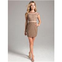 Lara Dresses - 32872 Dress In Champagne - Designer Party Dress & Formal Gown