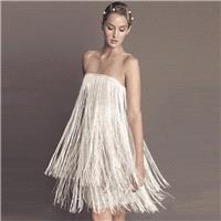 Attractive Fringe Slimming Plus Size A-line Sleeveless Strappy Top Dress Skirt - Bonny YZOZO Boutiqu