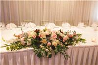 Wedding Venues. Top Table details at County Arms, Birr.