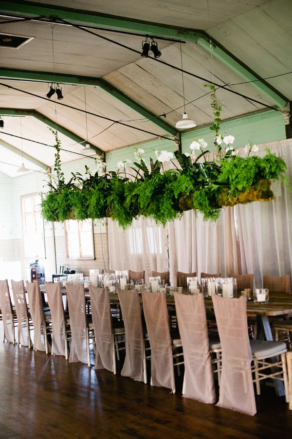 Hanging Centrepieces, Organic feel