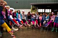 You don't have to be a farmer's wife to like a bit of bog-jumping, cow-milking and céilí dancing at