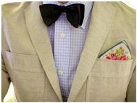 dicky bow, bow-tie, pocket square, handkerchief