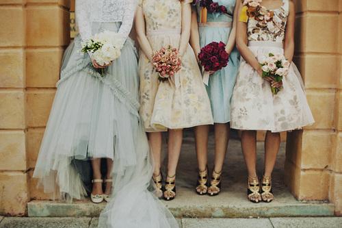 Bridesmaid Dresses, bridesmaid, dress, retro, 1950s, vintage