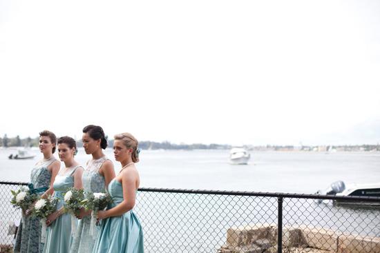 Bridesmaids, All in same colour but different dresses