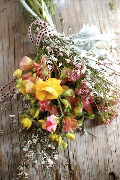 Bouquet options, flowers, wild, yellow