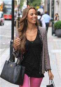 Hair & Beauty. Rochelle from The Saturdays wedding 'do preview according to The Mirror