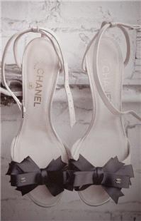 Attire. heels, shoe, Chanel, sandal