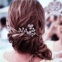 Hair & Beauty. hair, accessory, updo, upstyle, messy