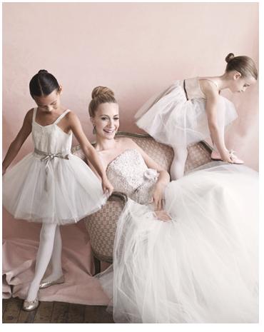 The Girls, flower girls, wedding dress, ballet, tutu