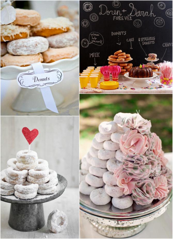 Cakes, Love the idea of a Donut Station