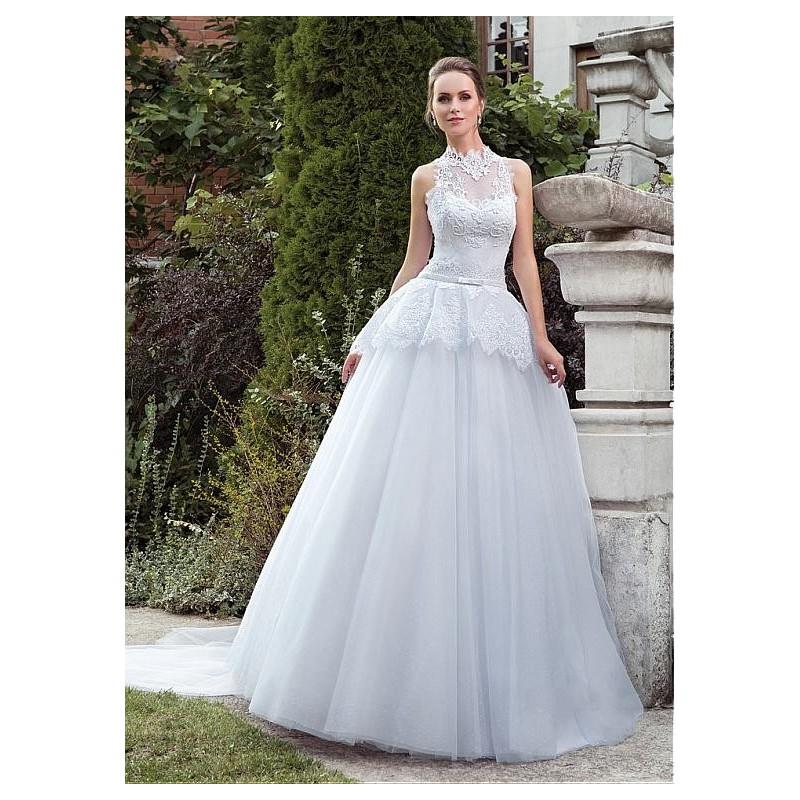 My Stuff, https://www.overpinks.com/en/a-line-dresses/1049-vintage-tulle-high-collar-a-line-wedding-