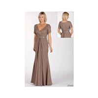 Alyce Paris JDL Short Sleeve Mothers of the Wedding Dress 29465 - Brand Prom Dresses|Beaded Evening
