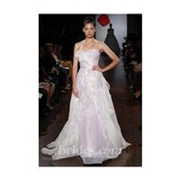 Austin Scarlett - Fall 2013 - Strapless Ruffled A-Line Wedding Dress - Stunning Cheap Wedding Dresse