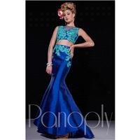 Pink/Fuchsia Panoply 14667 - 2-piece Mermaid Dress - Customize Your Prom Dress