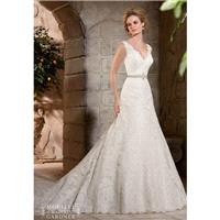 Mori Lee 2783 V-Neck A-Line Lace Wedding Dress - Crazy Sale Bridal Dresses|Special Wedding Dresses|U