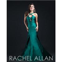 Hunter Green Rachel Allan Couture 8078 Rachel ALLAN Couture - Rich Your Wedding Day