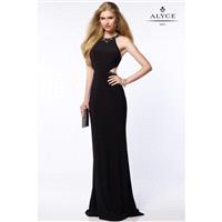 Black Alyce Prom 8003 Alyce Paris Prom - Top Design Dress Online Shop