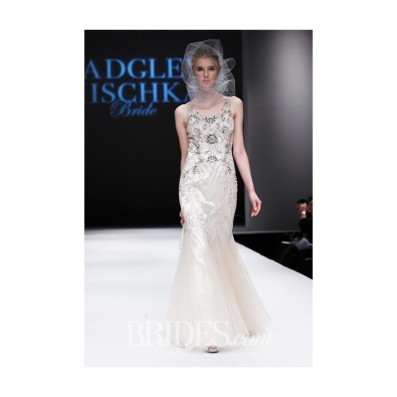 My Stuff, Badgley Mischka - Fall 2015 - Burke Sleeveless Embellished Scoop Neckline Mermaid Wedding
