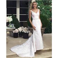 Casabanca Bridal 2204 Lace Fit and Flare Wedding Dress - Crazy Sale Bridal Dresses|Special Wedding D