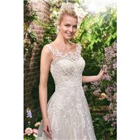 Style Alexis by Rebecca Ingram - Floor length Illusion Sleeveless LaceTulle A-line Dress - 2017 Uniq