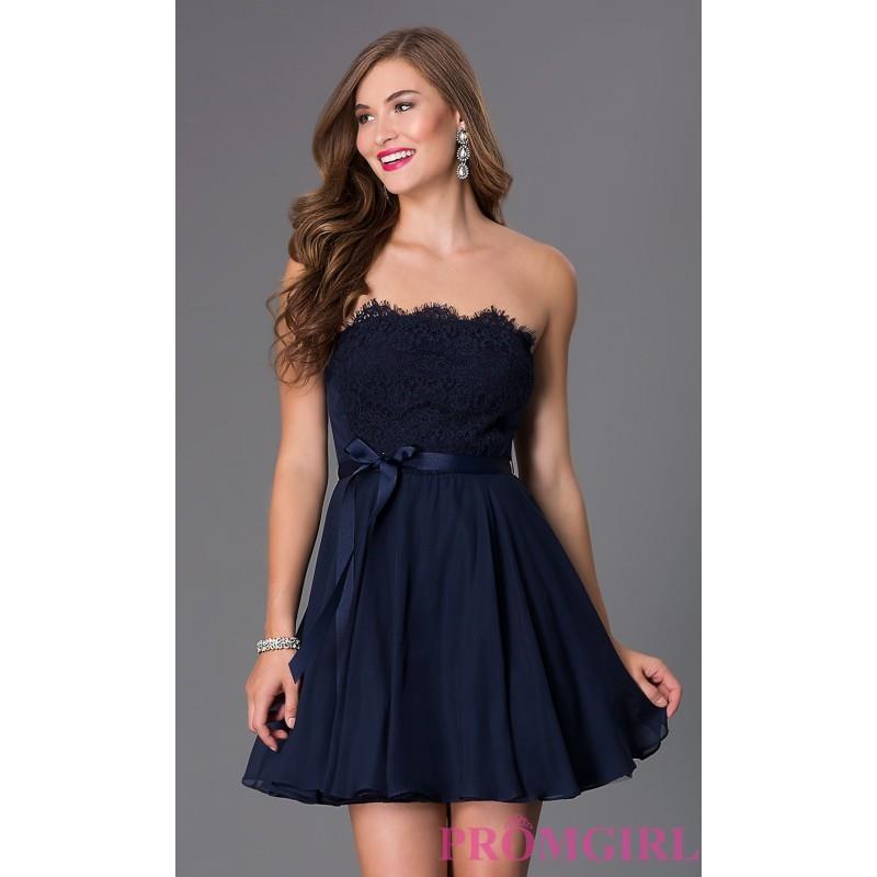 My Stuff, Short Strapless Sweetheart Dress by As U Wish - Discount Evening Dresses |Shop Designers P