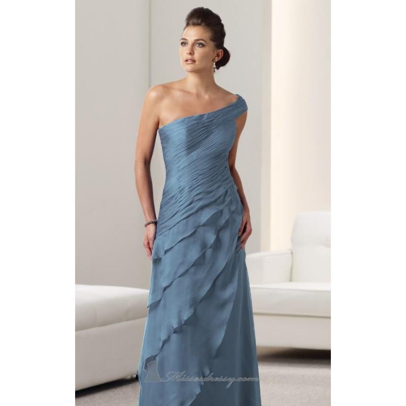 My Stuff, Tiered Evening Gown by Mon Cheri Montage 112910 - Bonny Evening Dresses Online